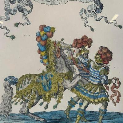 Francois Chauveau The Hippocampus Engraving
