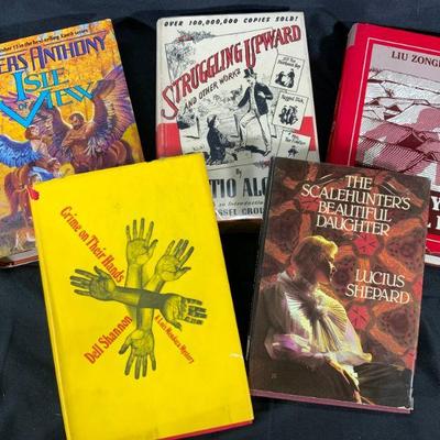 Lot 5 Assorted Hardcover Book Bundle
