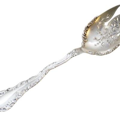 STERLING SILVER ELAINE SERVING FORK 1890 A.F. TOWLE / LUNT