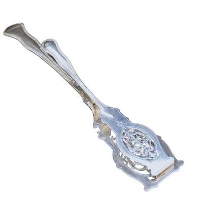ART NOUVEAU WILLIAM HUTTON & SONS ASPARAGUS TONGS