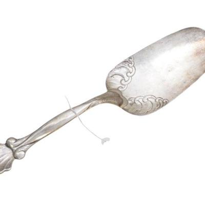 GEORG JENSEN ORNAMENTAL #102 SILVER 830s PIE SERVER