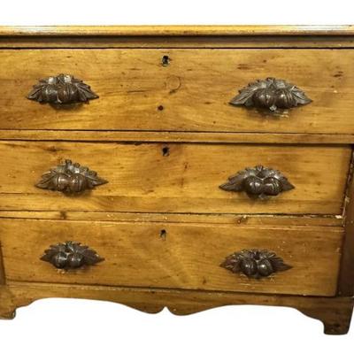 ANTIQUE EASTLAKE CHEST OF DRAWERS