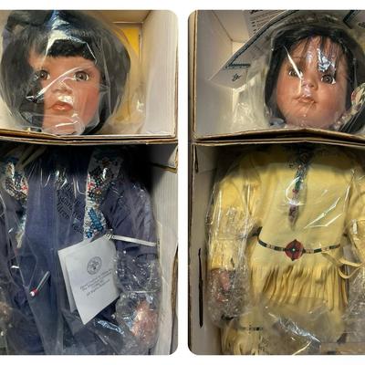 Shelly Simon Native American Dolls 