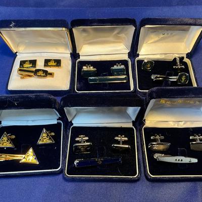 Navy Cufflinks