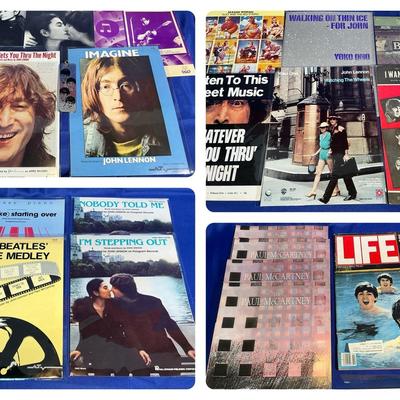 Beatles Collectibles - Inc Paul McCartney Ticket Stubs 