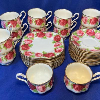 Royal Albert China - Old English Rose & Bone China 