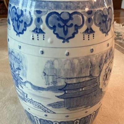 Asian Garden Stool #2 From Singapore 