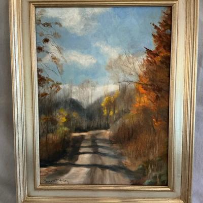 October Sun By Margaret Allen 1982 12x16