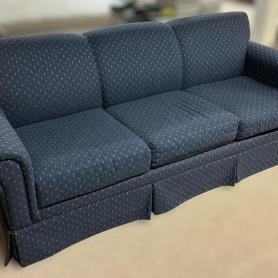 Blue Sleeper Sofa 