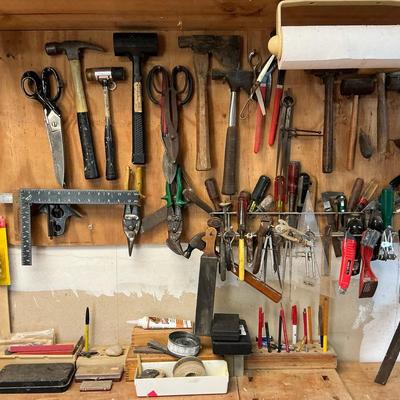 Lot of Hand Tools & Hardware (S8)