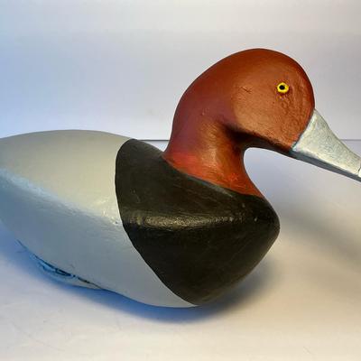 Repainted Redhead Duck Decoy (DD26)