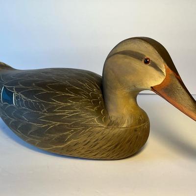 Bob Coleman Signed Duck Decoy (DD17)