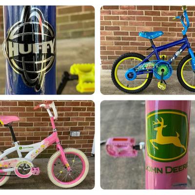 Boy & Girl Bicycles (Huffy & John Deere)