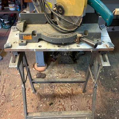 Makita Miter Saw & Workmate