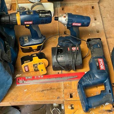 Ryobi Reciprocating Saw & Drills