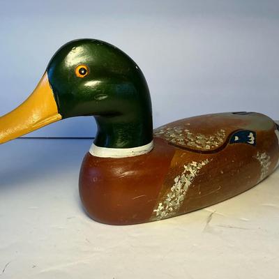 Painted Mallard Duck Decoy (DD35)