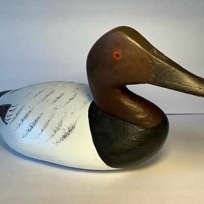 Repainted Canvasback Duck Decoy (DD25)