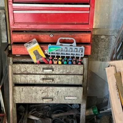 Vintage Craftsman Tool Chests & Tools