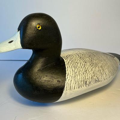 Repainted Bluebill Drake Duck Decoy (DD23) 