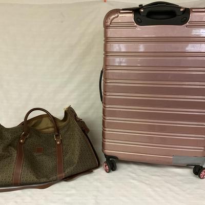 IFly Rose Gold Carryon Hardsider And Duffel Bag