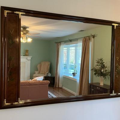 Asian Campaign style Large Mirror