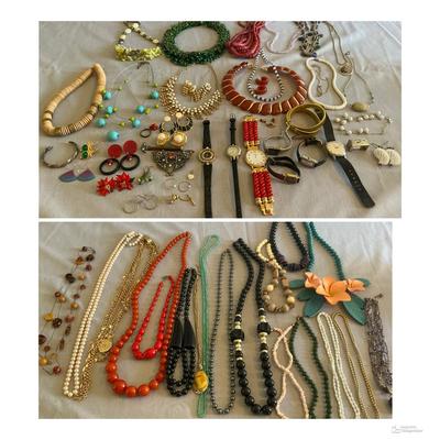Ladies Costume Jewelry Lot 