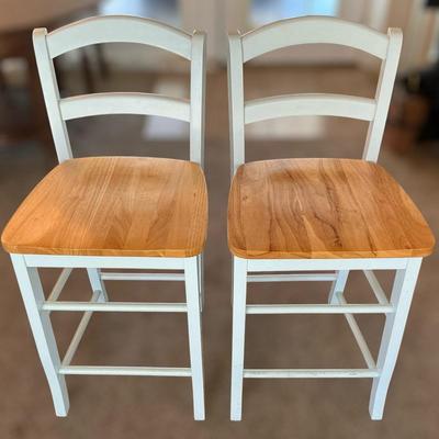 Two High-Top Chairs 