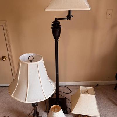 Lot 268: Lights Galore ( Floor, Table , Task )