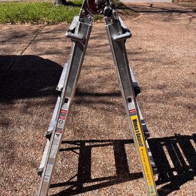 Lot214: Cosco Multi Position Aluminum Ladder