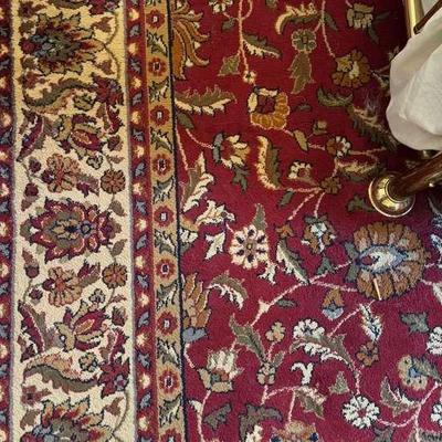 Lot 163: Area Carpet, 7’10”X 9’10” And Runner, 7’6”x24”