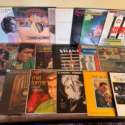 Lot 249: Musicals, Movies, Dance Records