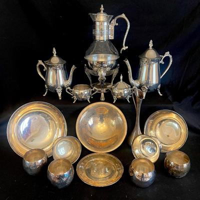 Lot 317: Silver Drinkware Sets And Bowls