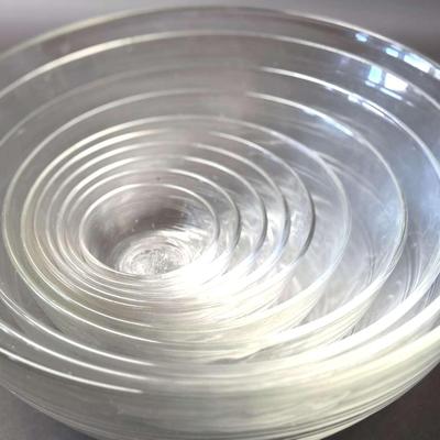 Lot 115: Set Of Ten Duraflex Nesting Bowls Made In France