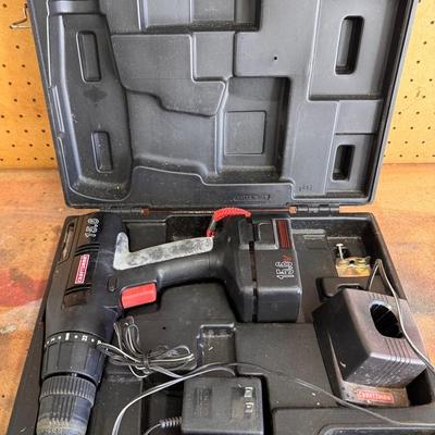 Lot 227: Craftsman Battery Operated Drill 15.6v 