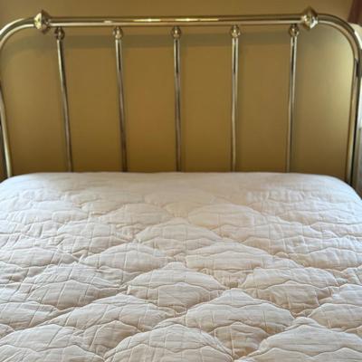Lot 162: Full Size Brass Bed