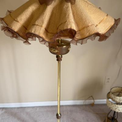 Lot 266: Vintage Lighting ( Floor, Hanging, Table Top)