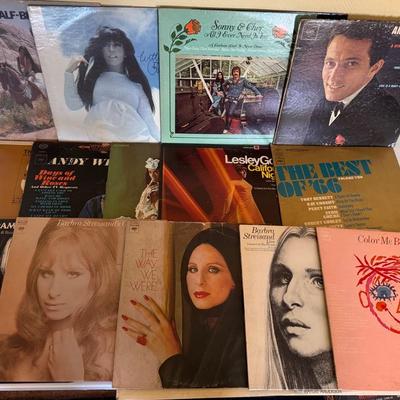 Lot 248: Music Of The 60’s & 70’s  Including Elvis, Barbara Streisand, Cher, John Denver