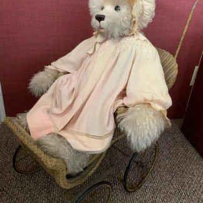 Sh049v handmade bear by serieta harrell