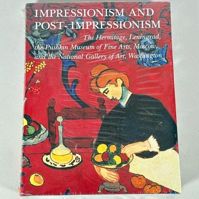 Impressionism & Post-Impressionism | Hardcover photo art book, with works presented by the Hermitage, Leningrad, the Pushkin Museum...