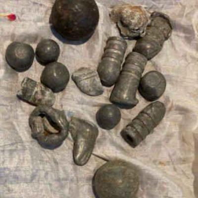 Lead musket balls other ammunition 3