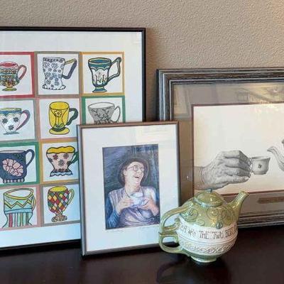 Tea theme decor
