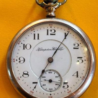 Hampden watch co grade wm. mckinley pocket watch