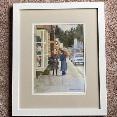 Sue corning watercolor painting