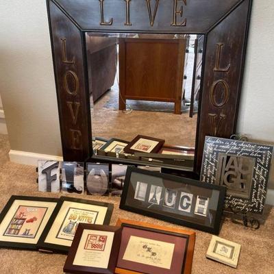 Live laugh, love style decor