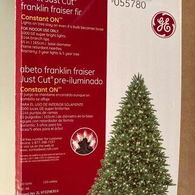 Ge 7 5ft prelit christmas tree