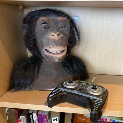 Alive the chimp animatronic
