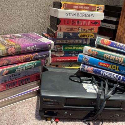 Disney vhs tapes a player