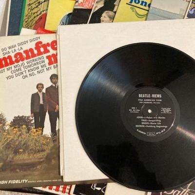 Beatles 45s and more records