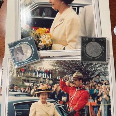 1952 1977 her majesty queen elizabeth ii silver jubilee coins photos