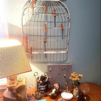Cat lamp office decor